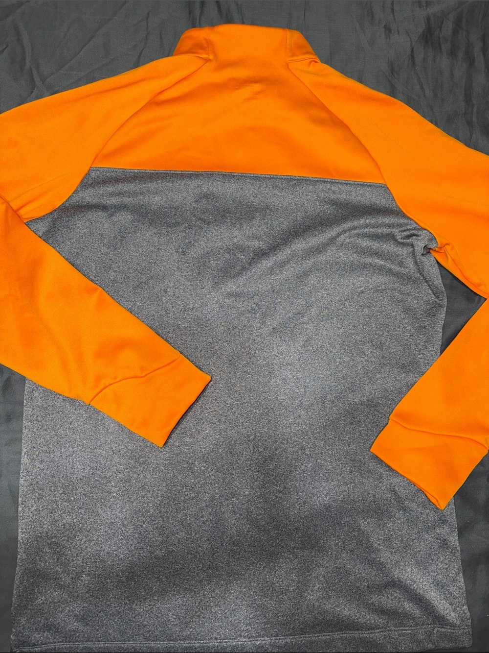 Nike Golf Tennessee Volunteers Quarter Zip Pullover Orange Gray Women’s Medium - Picture 2 of 3